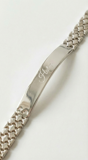 THE ENGRAVEABLE ID BRACELET