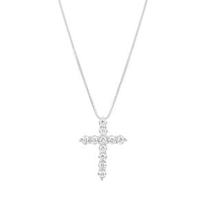 The Bella Pave' Cross Pendant