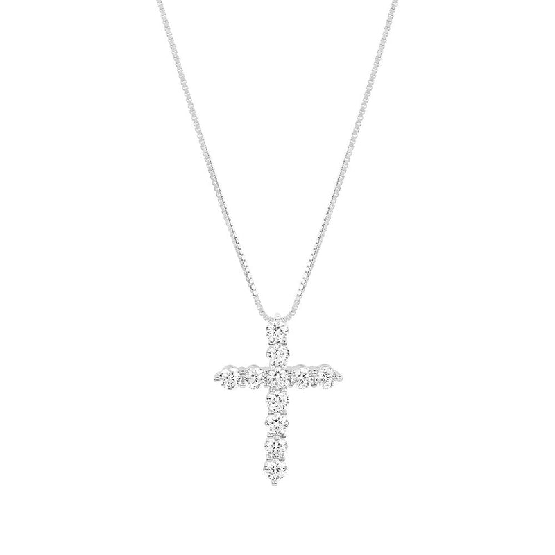 The Bella Pave' Cross Pendant