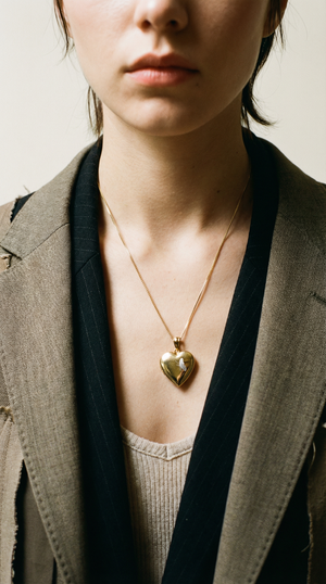 The Two Tone Butterfly Photo Locket