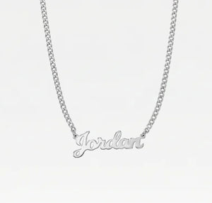 The Script Mini Choker Nameplate