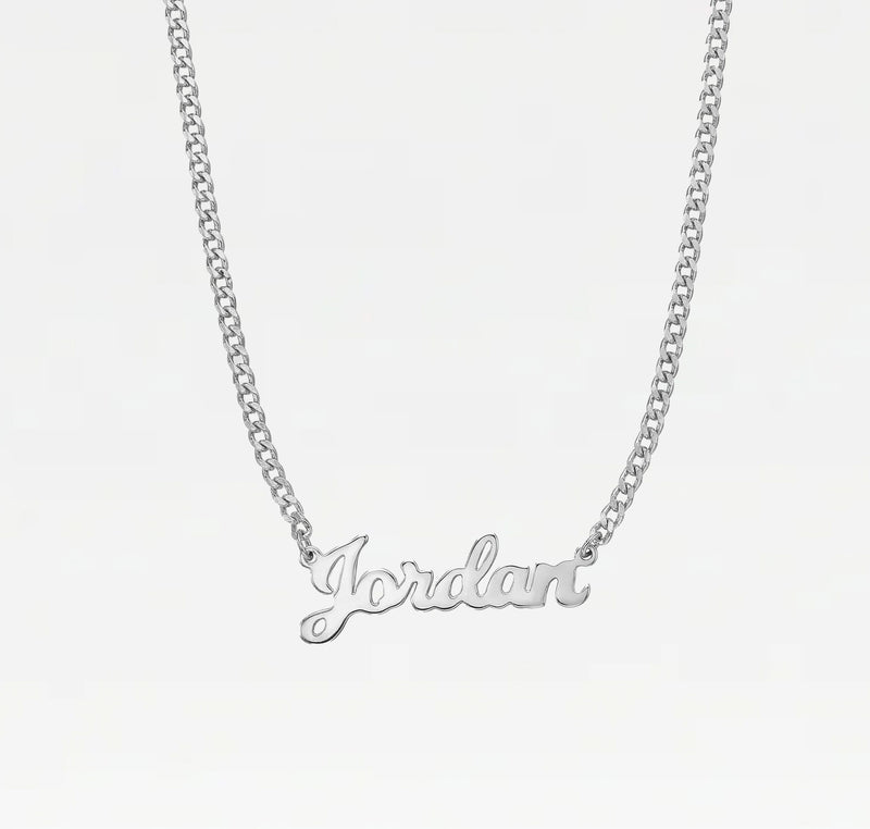 The Script Mini Choker Nameplate