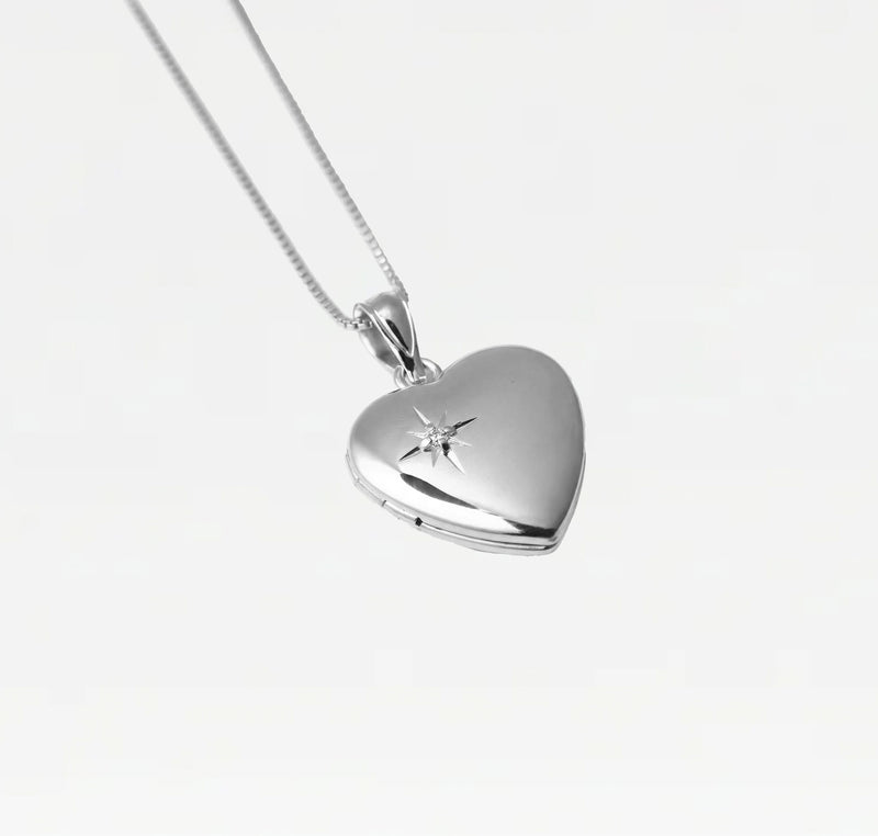 The Single Stone Photo Locket