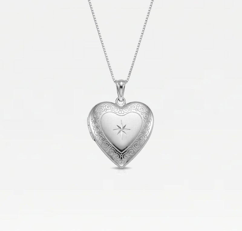 The Heirloom Ornate Photo Locket