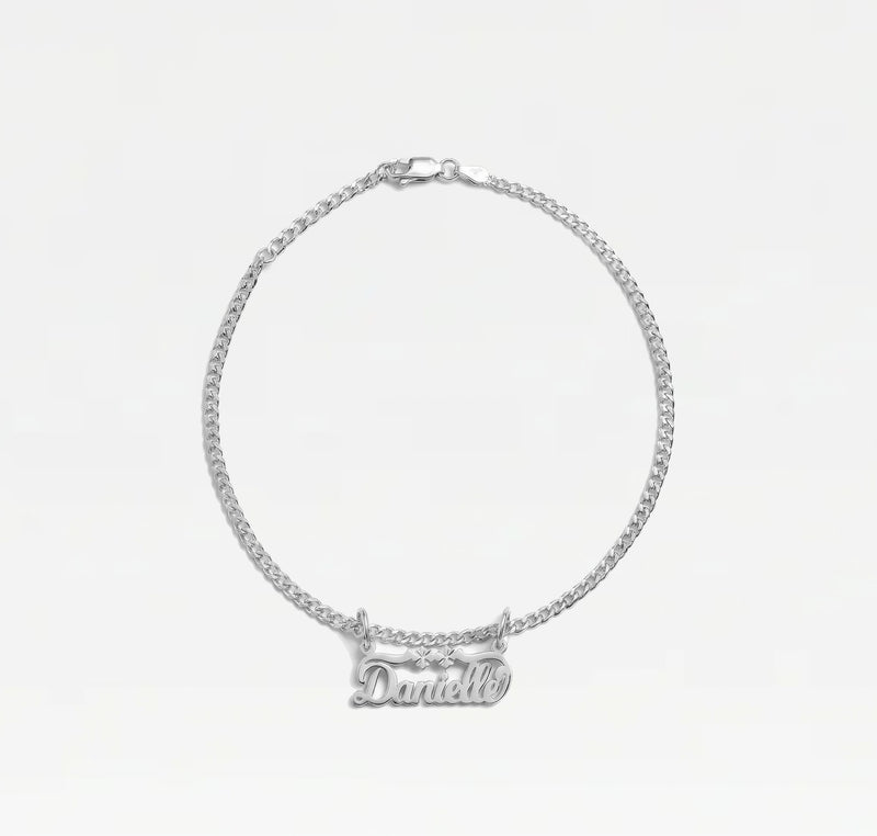 THE NAMEPLATE ANKLET