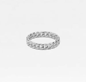 The Thin Cuban Link Ring