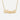 The Single Heart Cut Nameplate Necklace