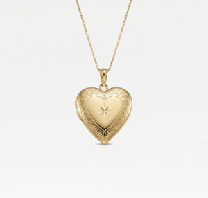 The Heirloom Ornate Photo Locket