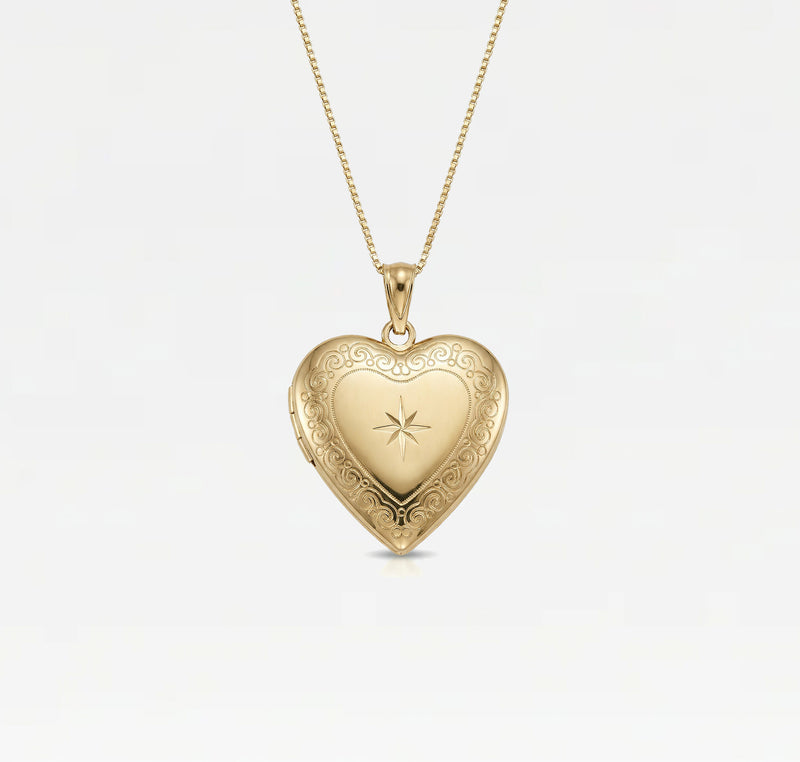 The Heirloom Ornate Photo Locket