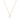 THE PAVE SINGLE BLOCK INITIAL NECKLACE - The M Jewelers