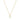 THE PAVE SINGLE BLOCK INITIAL NECKLACE - The M Jewelers