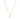 THE PAVE SINGLE BLOCK INITIAL NECKLACE - The M Jewelers