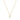 THE PAVE SINGLE BLOCK INITIAL NECKLACE - The M Jewelers