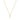 THE PAVE SINGLE BLOCK INITIAL NECKLACE - The M Jewelers