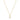 THE PAVE SINGLE BLOCK INITIAL NECKLACE - The M Jewelers