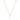 THE PAVE SINGLE BLOCK INITIAL NECKLACE - The M Jewelers