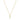 THE PAVE SINGLE BLOCK INITIAL NECKLACE - The M Jewelers