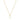 THE PAVE SINGLE BLOCK INITIAL NECKLACE - The M Jewelers