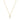 THE PAVE SINGLE BLOCK INITIAL NECKLACE - The M Jewelers
