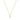 THE PAVE SINGLE BLOCK INITIAL NECKLACE - The M Jewelers