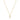 THE PAVE SINGLE BLOCK INITIAL NECKLACE - The M Jewelers