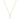 THE PAVE SINGLE BLOCK INITIAL NECKLACE - The M Jewelers