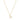 THE PAVE SINGLE BLOCK INITIAL NECKLACE - The M Jewelers