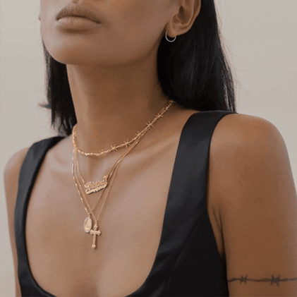 THE BARB WIRE CHOKER (DANIELLE GUIZIO X THE M JEWELERS) - The M Jewelers
