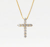The Bella Pavé Cross Pendant