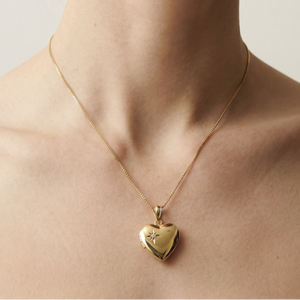 The Gem Heart Photo Locket