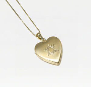 The Star of David II Photo Locket