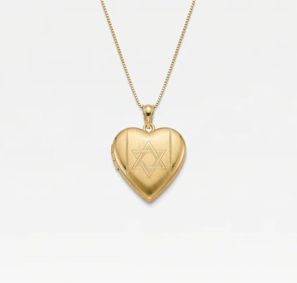 The Star of David Photo Locket
