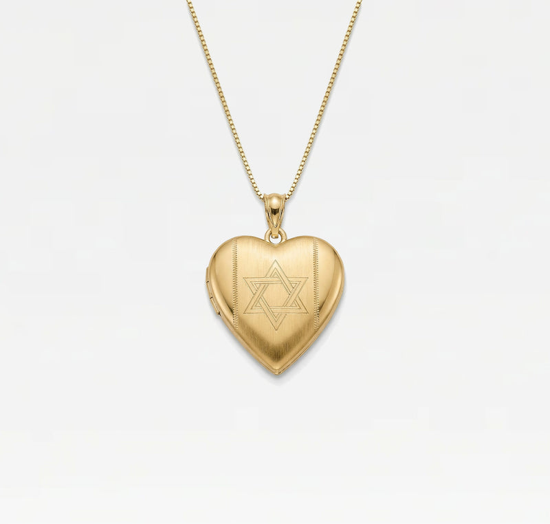 The Star of David Photo Locket