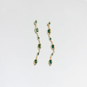 THE MARQUISE DROP EARRINGS