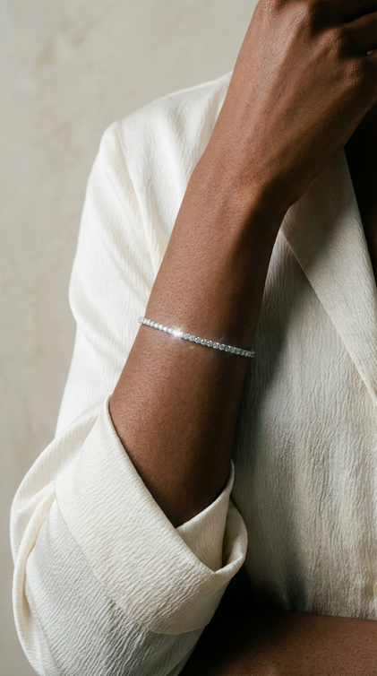THE LARGE ESSENTIAL TENNIS BRACELET