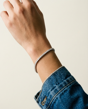 The Pavé Tennis Bracelet