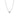 The Old English Single Initial Pearl Necklace