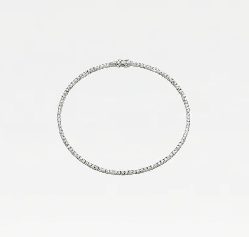 The Thin Tennis Necklace