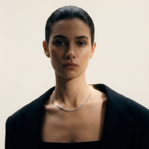 The Thin Tennis Necklace
