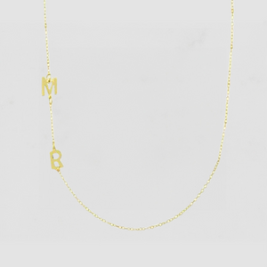 The Two Initial Essential Necklace