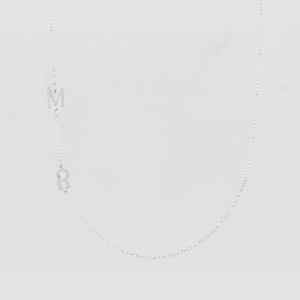 The Two Initial Essential Necklace