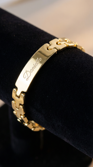 THE KY LINK ENGRAVEABLE ID BRACELET