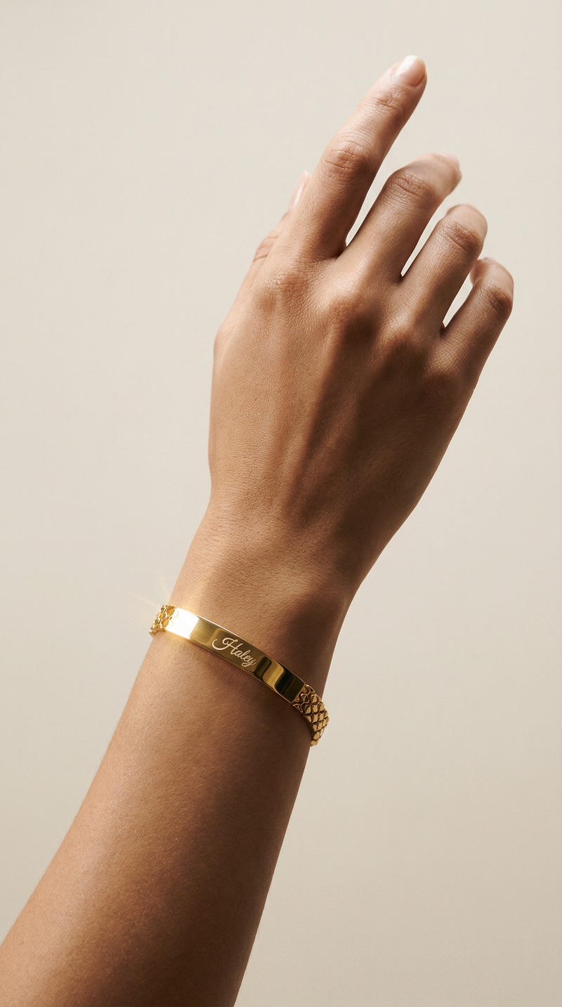 THE ENGRAVEABLE ID BRACELET
