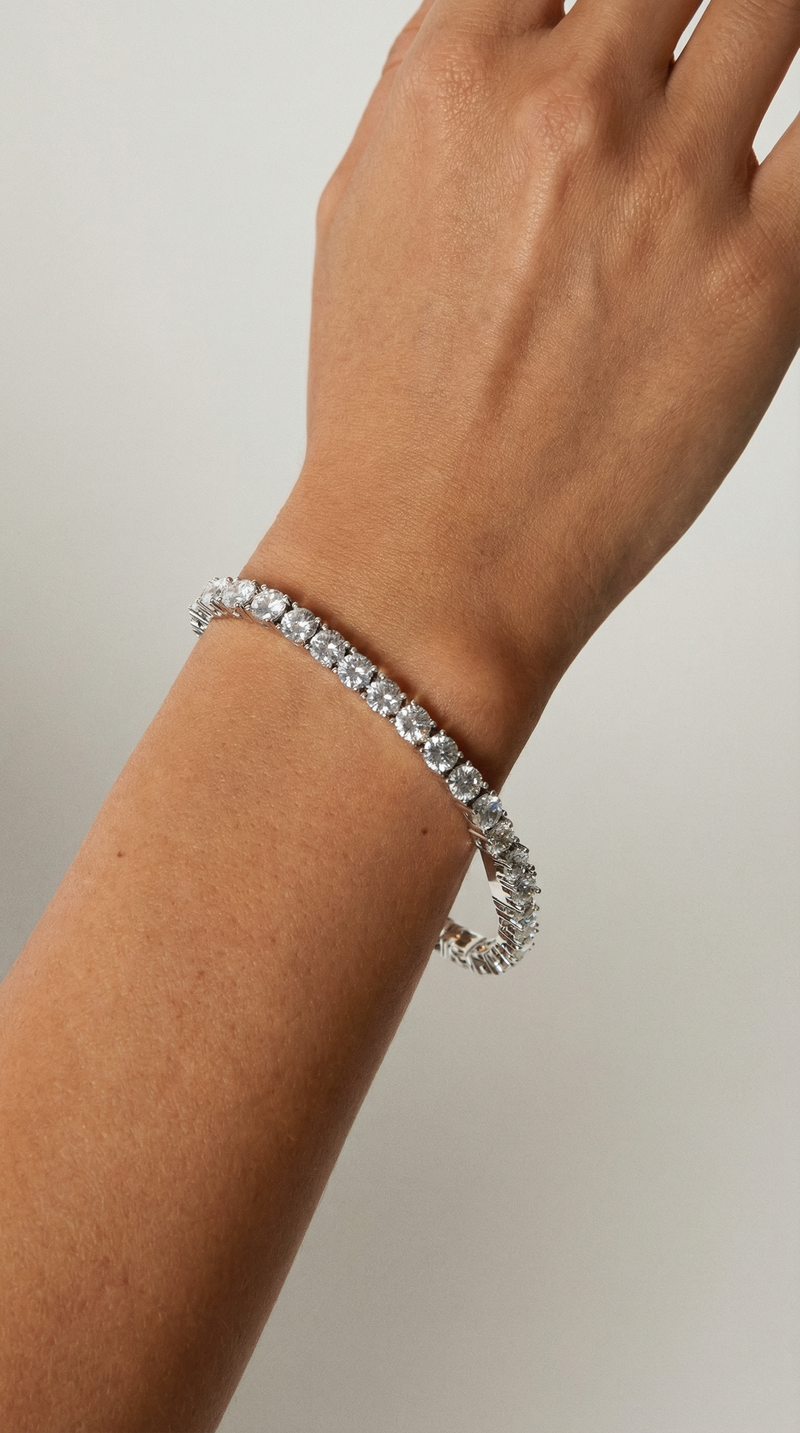 THE THICK ESSENTIAL TENNIS BRACELET