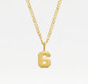 The Varsity Number Pendant Necklace