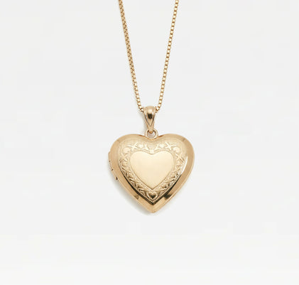 The XO Heart Photo Locket