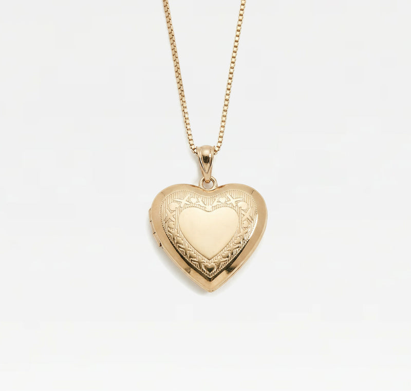 The XO Heart Photo Locket