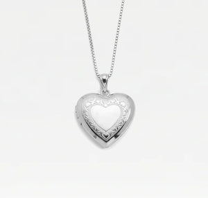 The XO Heart Photo Locket