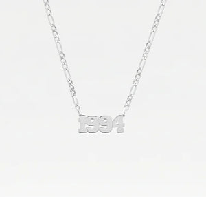 The Year Nameplate Necklace