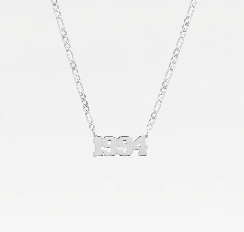 The Year Nameplate Necklace